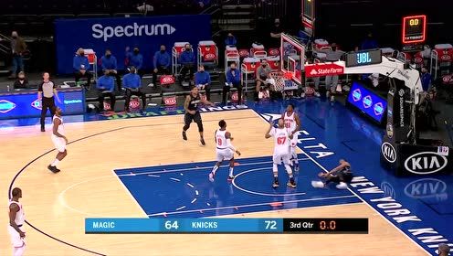 【NBA集锦】时间的“魔术师”!魔术精确计时伯奇完成压哨一击