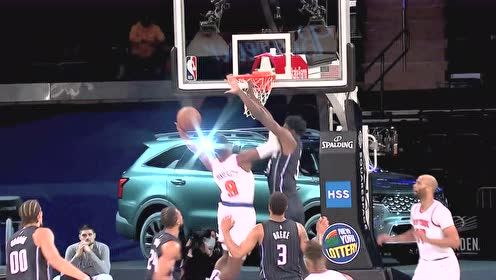 【NBA集锦】风送紫霞!巴雷特流星赶月不负兰德尔厚望上篮得手