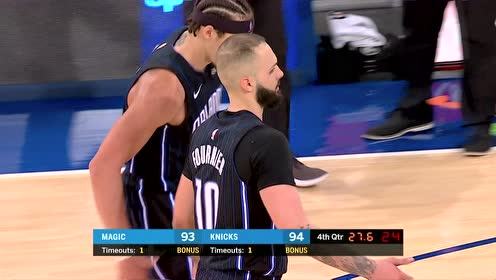 【NBA集锦】富尼耶关键三分太横了！手起刀落尼克斯众人都懵了