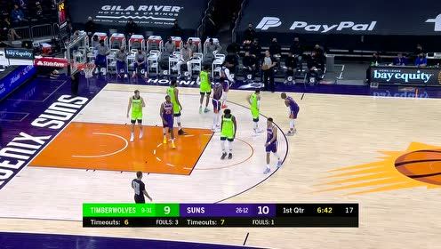 【NBA集錦】手感來的很及時(shí) 愛德華茲閑庭信步淡定三分一擊即中