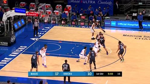 【NBA集锦】魔术外线搭建炮台 两门火炮轰的锡伯杜急忙叫停