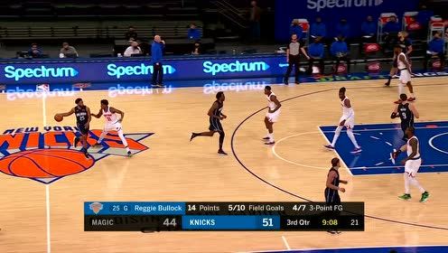 【NBA集锦】兰德尔精准连线布洛克 底角爆射拉开比分