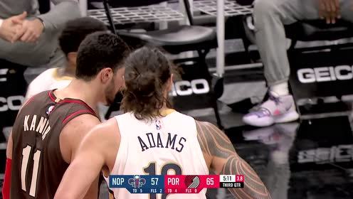 【NBA集锦】别想在我的禁区撒野！琼斯连续封盖英格拉姆锡安