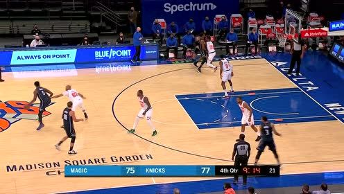 【NBA集锦】第一枪哑火丝毫不慌 布洛克得球再打一发入魂