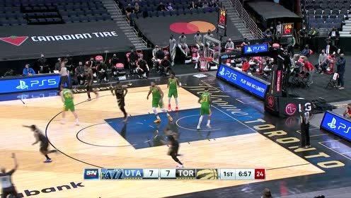 【NBA集錦】就是這么不講理！洛瑞追身三分一箭穿心