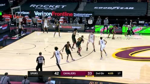 【NBA集錦】艾倫籃下翻江倒海暴力虐筐 懷特不慌不忙兩分入賬