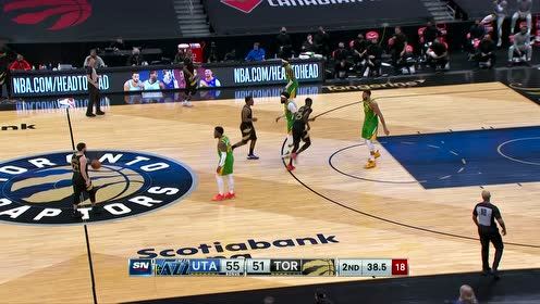 【NBA集錦】米切爾靈機一動攔腰抄截 反擊分球康利三分正中靶心