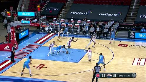 【NBA集錦】胸有成竹氣定閑 格蘭特頭頂連線普拉姆利旱地拔蔥輕松灌籃