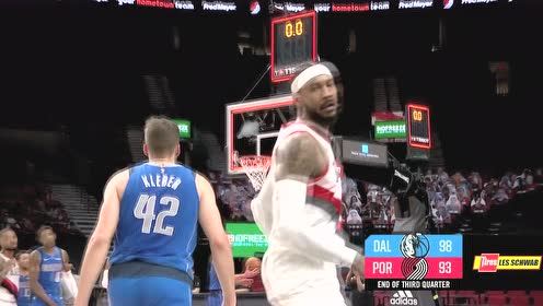 【NBA集锦】甜度爆表 安东尼单挑干拔压哨三分梦回巅峰