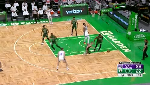 【NBA集锦】攻防一体！布朗抢断反击一条龙暴扣