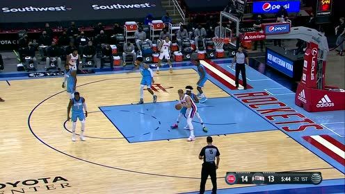【NBA集錦】沃爾平步青云飛身暴扣一氣呵成 貝眼疾手快跟進(jìn)上籃反擊