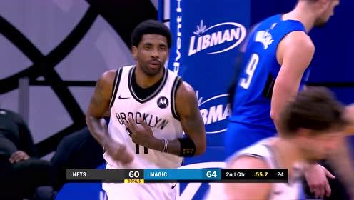 【NBA集錦】哈登犯規(guī)困擾歐文獨挑大梁 半場24分予取予求