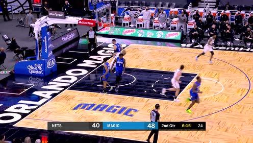 【NBA集錦】歐文強投不中搶斷將功補過 哈里斯策應(yīng)球克拉克斯頓單手重扣