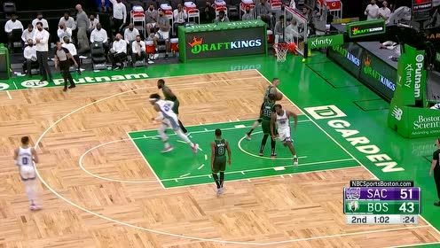 【NBA集锦】福克斯vs凯尔特人集锦 29+5关键中投2+1锁定胜局