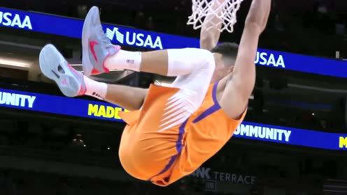 【NBA集錦】愛拼才會贏 布克積極拼搶終有回報