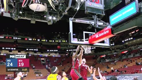 【NBA集锦】Miami Heat Highlights vs. Indiana Pacers