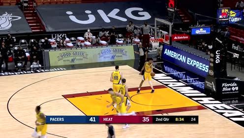 【NBA集錦】希羅蜻蜓點(diǎn)水晃飛麥康納爾 三分入網(wǎng)干脆利落