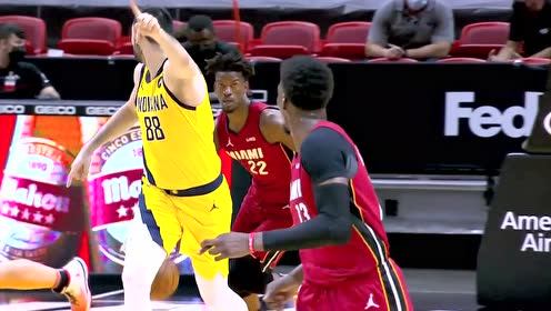 【NBA集錦】巴特勒遠(yuǎn)距離連線(xiàn)納恩 三分出手極限命中