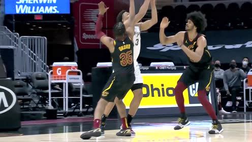 【NBA集錦】一夫當(dāng)關(guān)萬夫莫開 艾倫坐鎮(zhèn)籃下遮天大帽