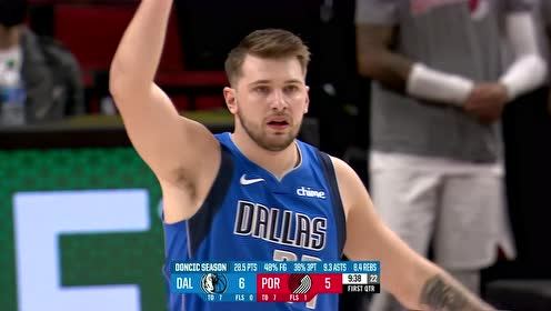 【NBA集锦】比准头我奉陪到底 CJ东契奇互飙投篮