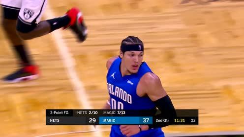 【NBA集錦】哈登失誤被抓反擊 奧克克單手攬月助攻戈登轉(zhuǎn)身扣籃