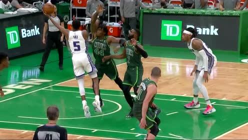 【NBA集锦】虚虚实实 福克斯假传真投低手上篮戏耍绿军两人