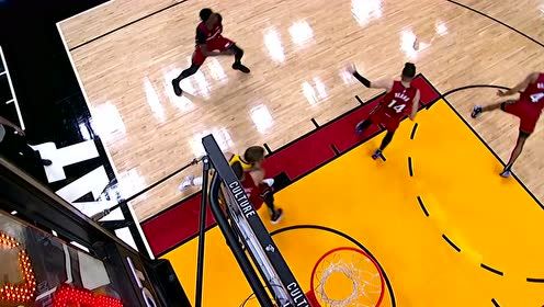 【NBA集锦】步行者队集锦：布罗格登狂砍27分小萨篮下战神全员火力全开熄灭热火