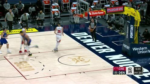 【NBA集锦】马尔卡宁无人可挡两分入账 约基奇极限三分手起刀落