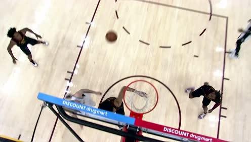 【NBA集錦】單臂釘板大帽！阿倫奉獻(xiàn)本場最精彩助攻