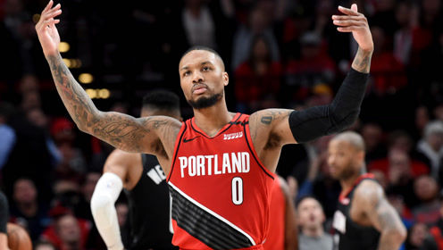 【NBA集锦】联盟最强进攻巨星必有他 看利拉德生涯得分50+比赛精彩瞬间