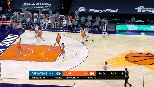 【NBA集錦】這距離手拿把攥 保羅中距離迎射唐斯