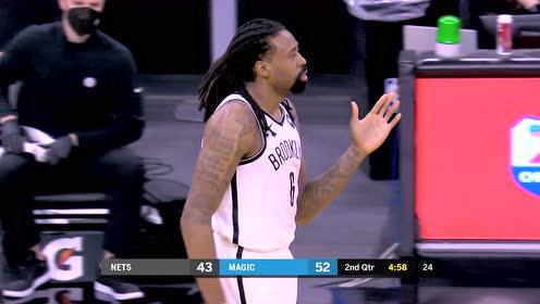 【NBA集錦】連續(xù)假動作最后卻被帽 武切維奇拍拍克拉克斯頓屁股表示鼓勵