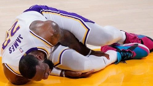 【NBA集錦】詹姆斯vs老鷹集錦 10分4助崴腳傷退