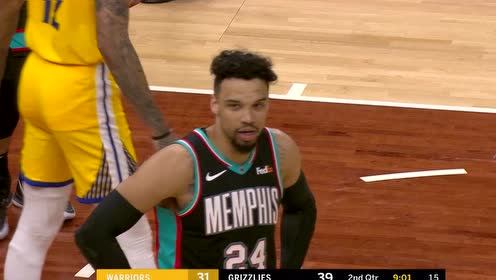 【NBA集锦】瓦兰攻防转换击地妙传 贝恩跟进上篮续弦补血