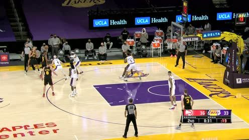 【NBA集锦】打的你没脾气 卡佩拉大踏步过掉防守抡锤重扣挂筐