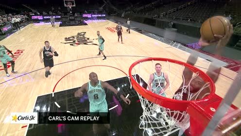 【NBA集锦】乔治投桃报李精准制导 莱昂纳德起飞空接暴扣