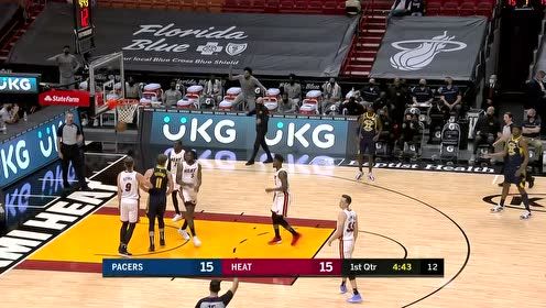 【NBA集錦】Miami Heat vs. Indiana Pacers - Game Highlights