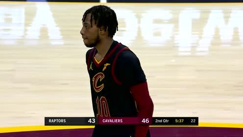 【NBA集锦】阿伦篮下接球平地暴扣 双手背扣接连两次暴扣