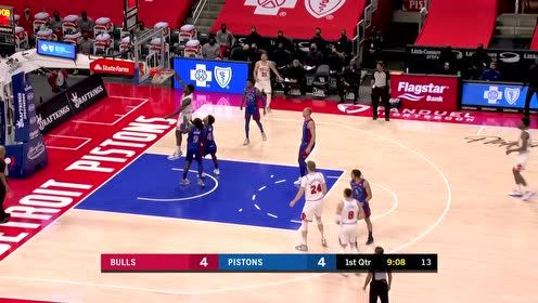 【NBA集錦】帕特里克悄然溜底線 接隊友妙傳扣籃得手