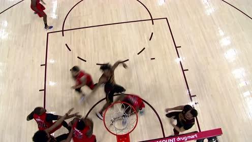 【NBA集锦】给小朋友上上课 范乔丹背后出手凶残封盖塞克斯顿