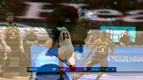 【NBA集錦】Bam Adebayo (29 points) Highlights vs. Indiana Pacers