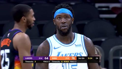 【NBA集锦】必须用这把火点燃全队 哈雷尔双手重扣挂筐怒目圆睁