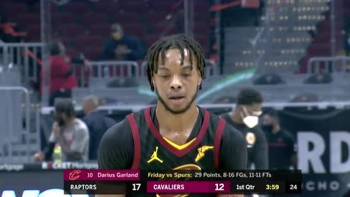 【NBA录像回放 国语】猛龙vs骑士第1节中文解说回放