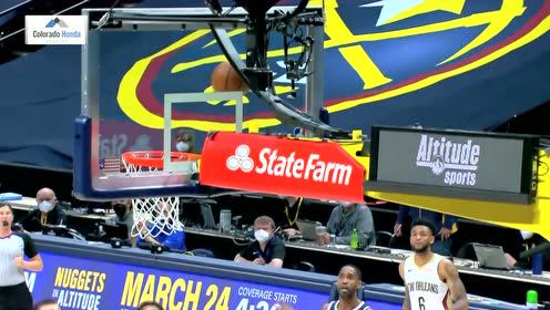 【NBA集錦】配合百分百！鶯歌見(jiàn)縫插針連線(xiàn)錫安飛身上籃