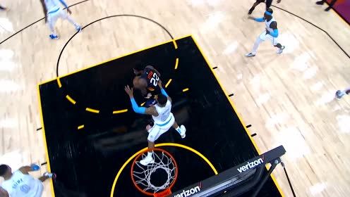 【NBA集锦】跟着炮哥走吃喝全都有 保罗连续送出妙传助攻艾顿克劳德