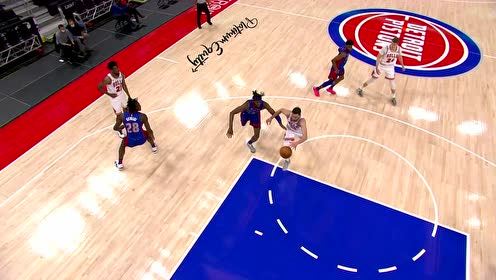 【NBA集錦】交錯突進上演教科書戰(zhàn)術 薩陀蘭斯基摘星扣籃盡顯身法