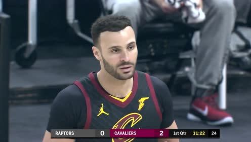 【NBA集锦】加兰直杀禁区 突破抛投强势打进