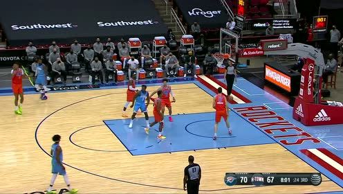 【NBA集錦】伍德vs雷霆集錦 內(nèi)線翻江倒海連續(xù)暴扣肆虐籃筐