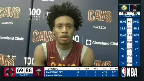 【NBA录像回放 国语】猛龙vs骑士第3节英文原声回放