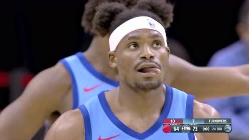 【NBA集錦】不講武德 泰特伍德不講理三分迎射對(duì)手